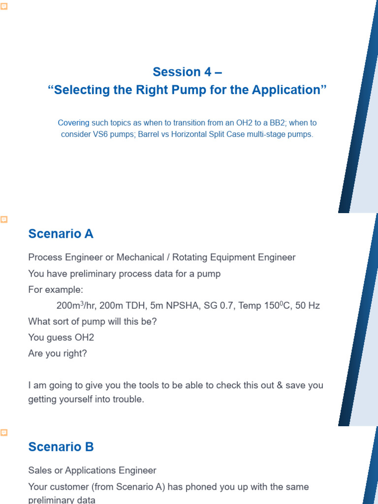 Pump Selection Guide for Engineers | PDF | Pump | Bearing (Mechanical)
