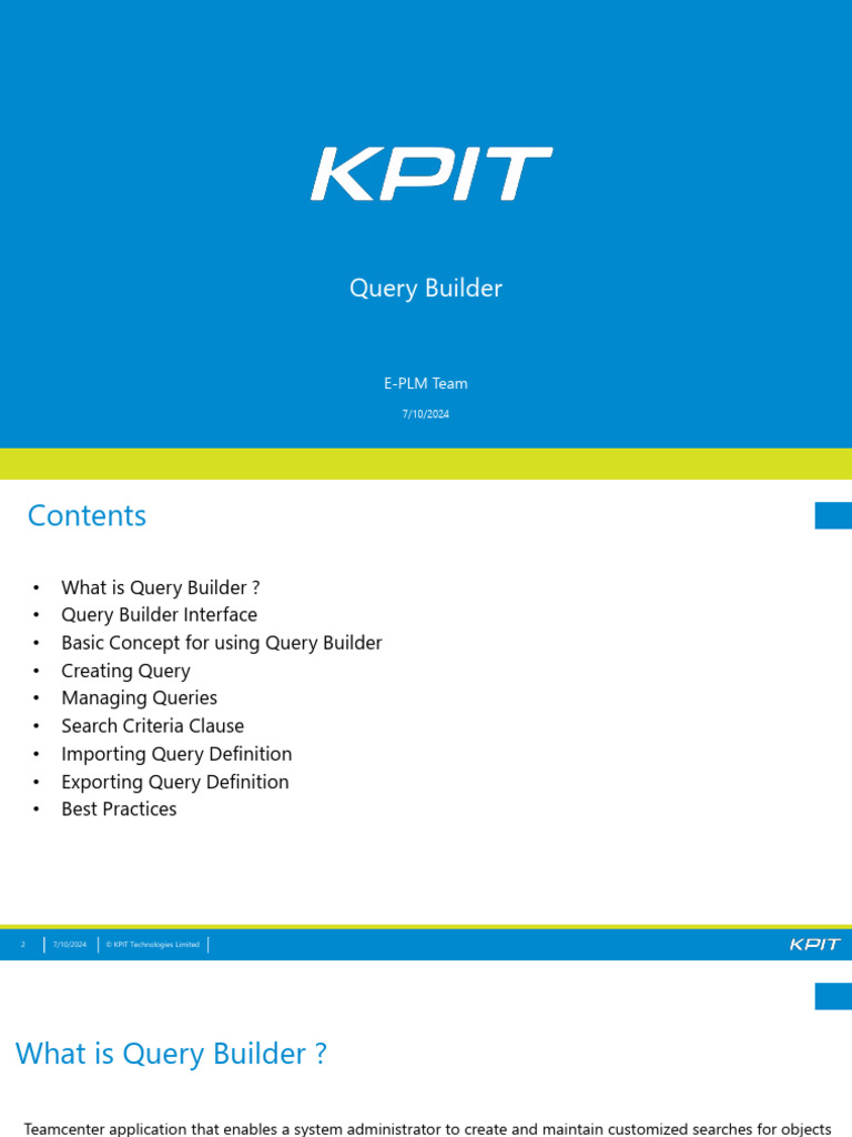 Query Builder - V0.1 | PDF | Information Retrieval | Xml