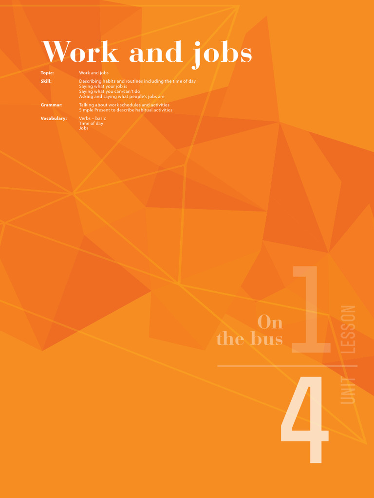 Starter - Unit 4 | PDF