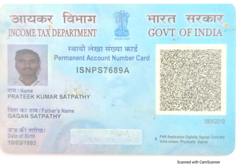 Pan Card | PDF