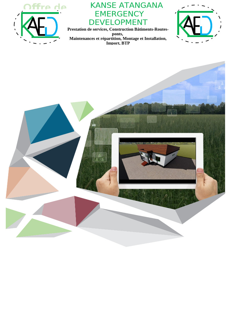 Services de Construction et BTP KAED | PDF | Gestion de projet