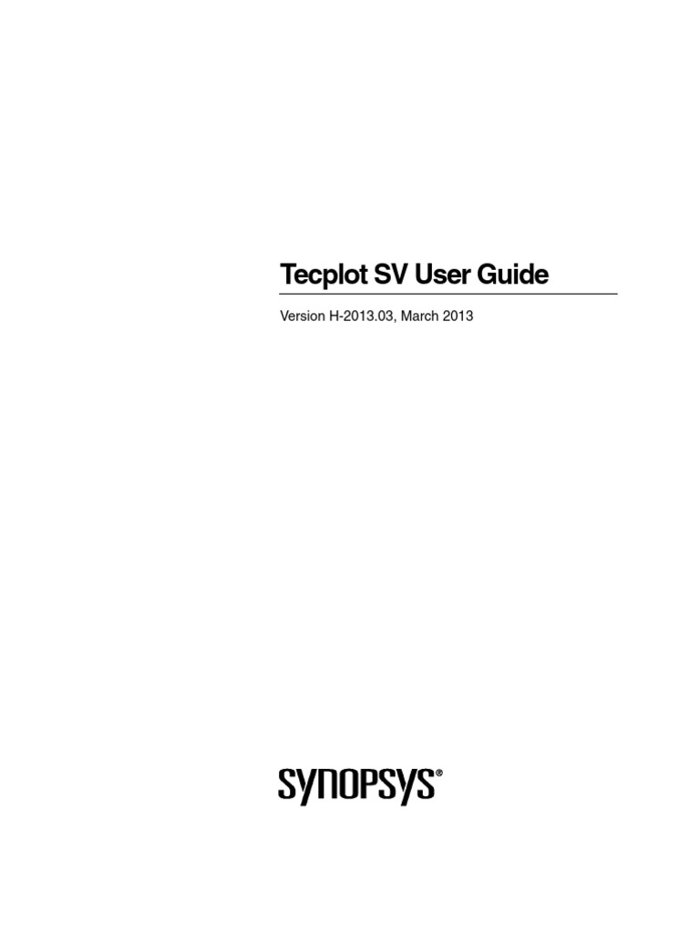 Tecplotsv Ug | PDF | Cartesian Coordinate System | Contour Line