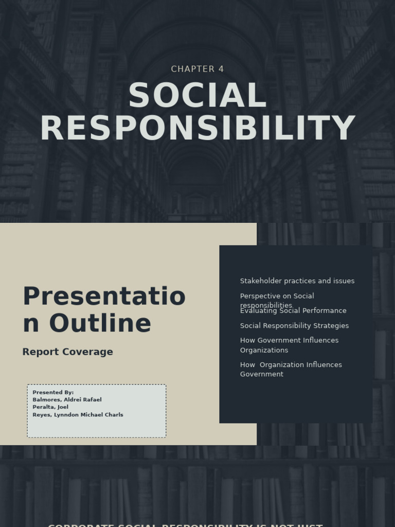 Corporate Social Responsibility Insights | PDF | Corporate Social ...