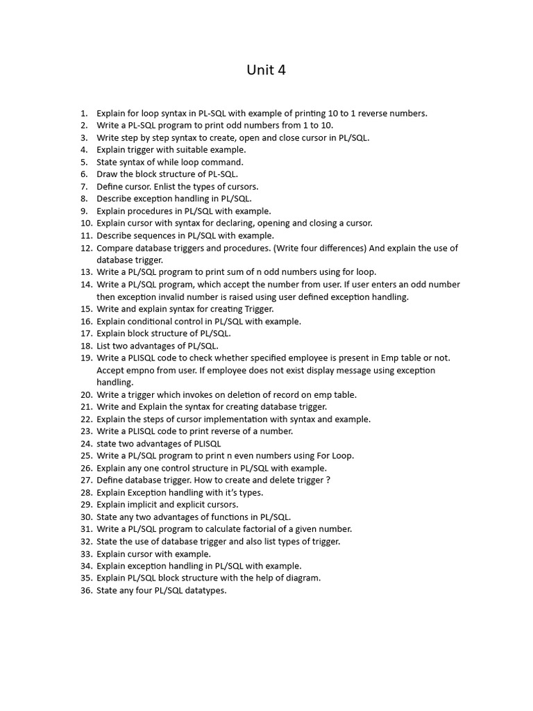 Unit 4 DMS | PDF