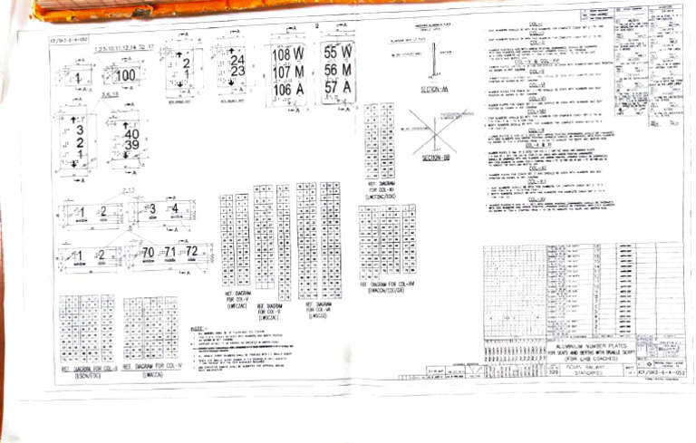 AL. Number Plates For LHB | PDF
