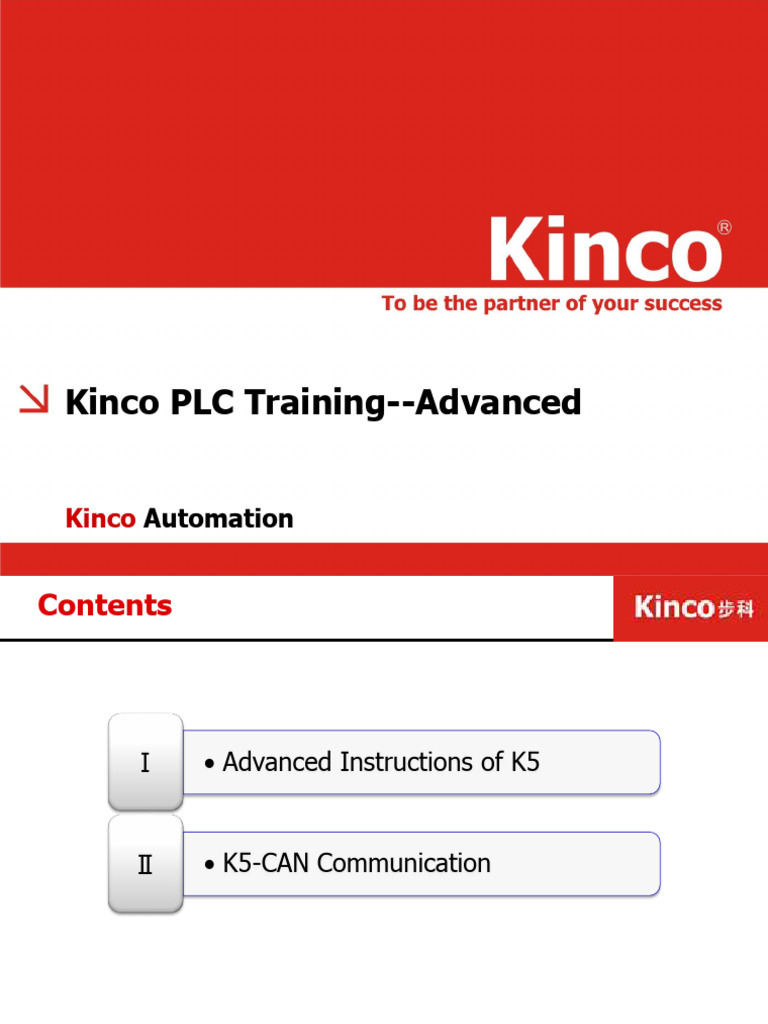 Kinco PLC Training - Advanced. Kinco Automation | PDF | Digital ...