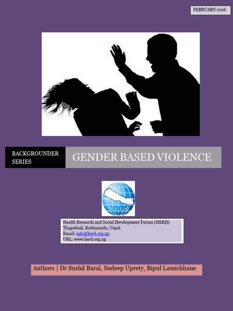 Gender-Based Violence in South Asia | PDF | Violence | Domestic Violence