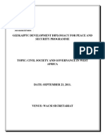 GIZ/KKAIPTC /WACSI/DDP Training Narrative Report-Ghana (Sept. 2011)