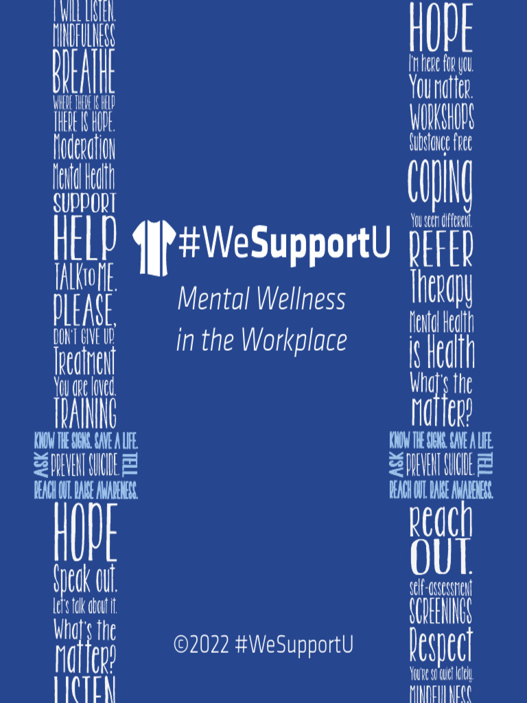 Workspace Mental Wellness Cards | PDF | Stress (Biology) | Mental Health