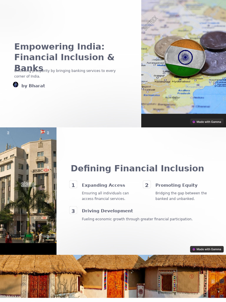 Empowering India Financial Inclusion and Banks | PDF | Financial ...