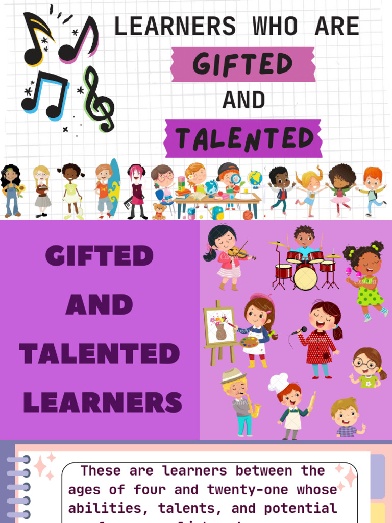 Learners Who Are Gifted and Talented | PDF | Intellectual Giftedness ...
