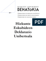 DEKLARAZIOA