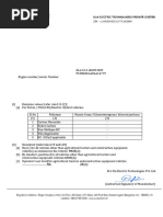 RTO Form 22: Vehicle Compliance Certificate | PDF | Transport | Vehicles