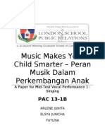 Download Music Makes Your Child Smarter by Arlene Junita Setiabudi SN80102048 doc pdf