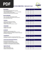 Teste de Usabilidade - Aplicação - U-Spot