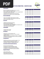 Teste de Usabilidade - Suporte Web - U-Spot