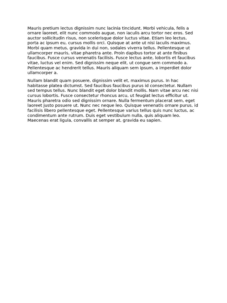 Lorem Test 2 | PDF