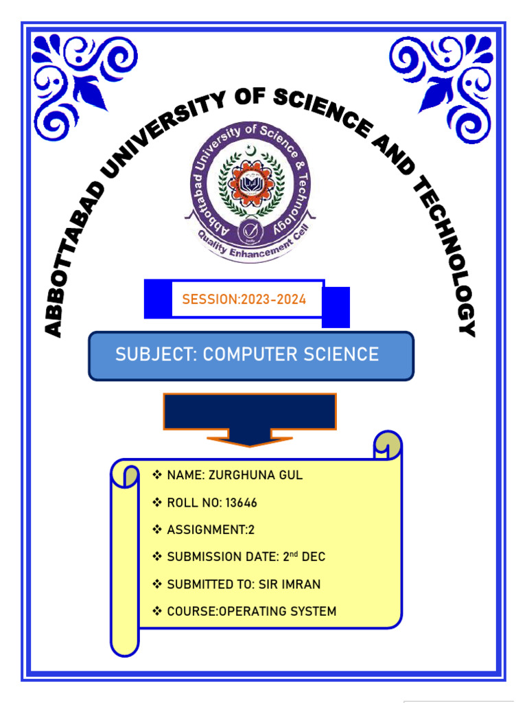 ASSIGNMNT2 | PDF | Thread (Computing) | Scheduling (Computing)