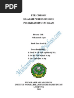 Makalah Sejarah Pemikiran Islam (Sejarah Empat Mazhab Fiqih)