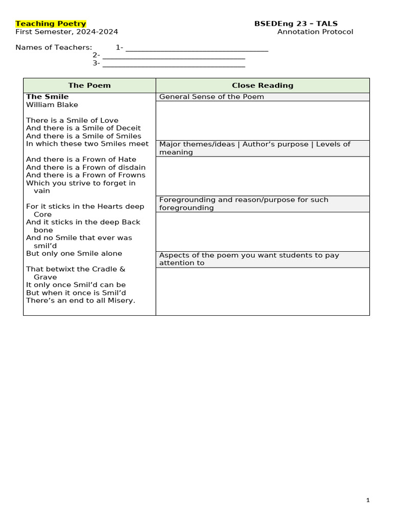 Annotation Protocol | PDF