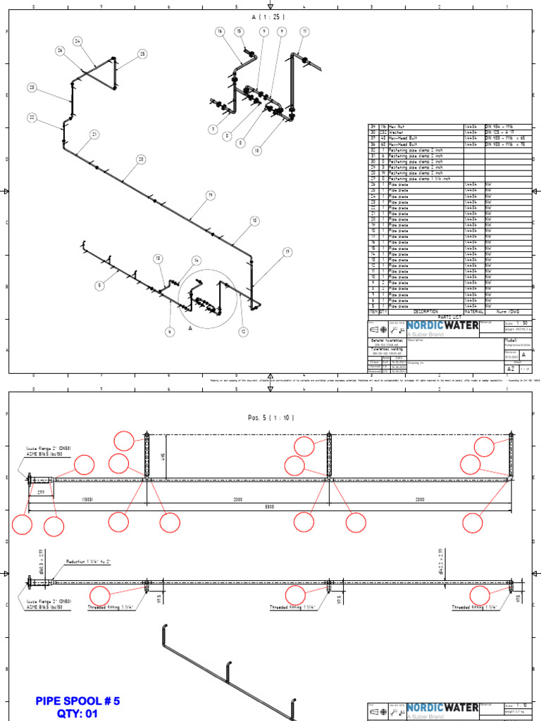 Pipeline Components and Drawings List | PDF | Pipe (Fluid Conveyance ...