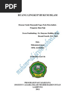 Asas Asas Hukum Islam