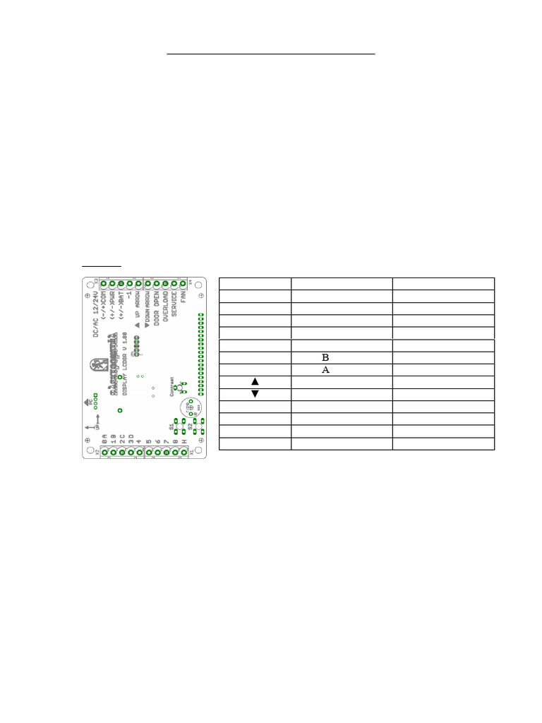 Elevator Floor Indicator LCD Board | PDF | Binary Coded Decimal | Elevator