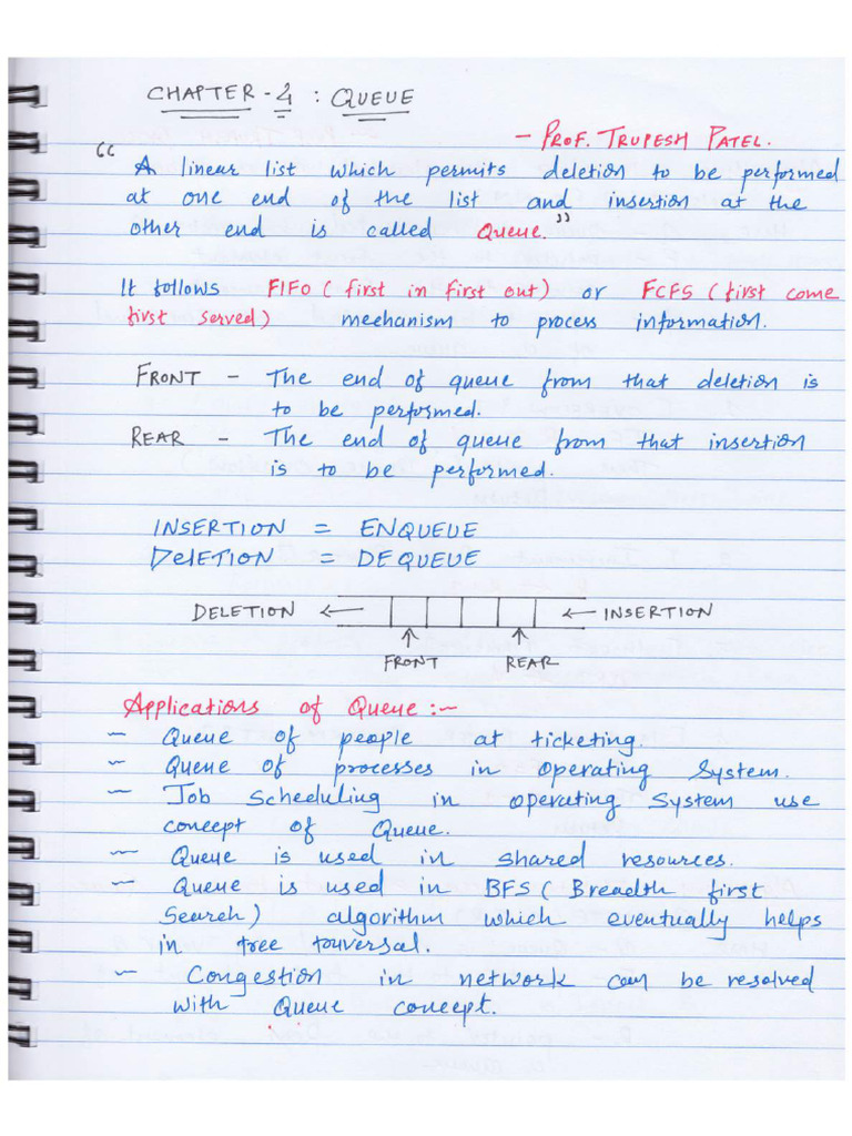Queue | PDF