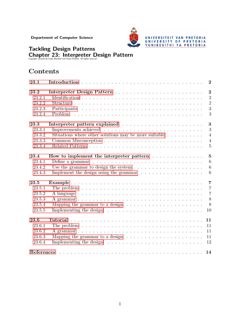 Chapter23 Interpreter | PDF | Class (Computer Programming) | Parsing