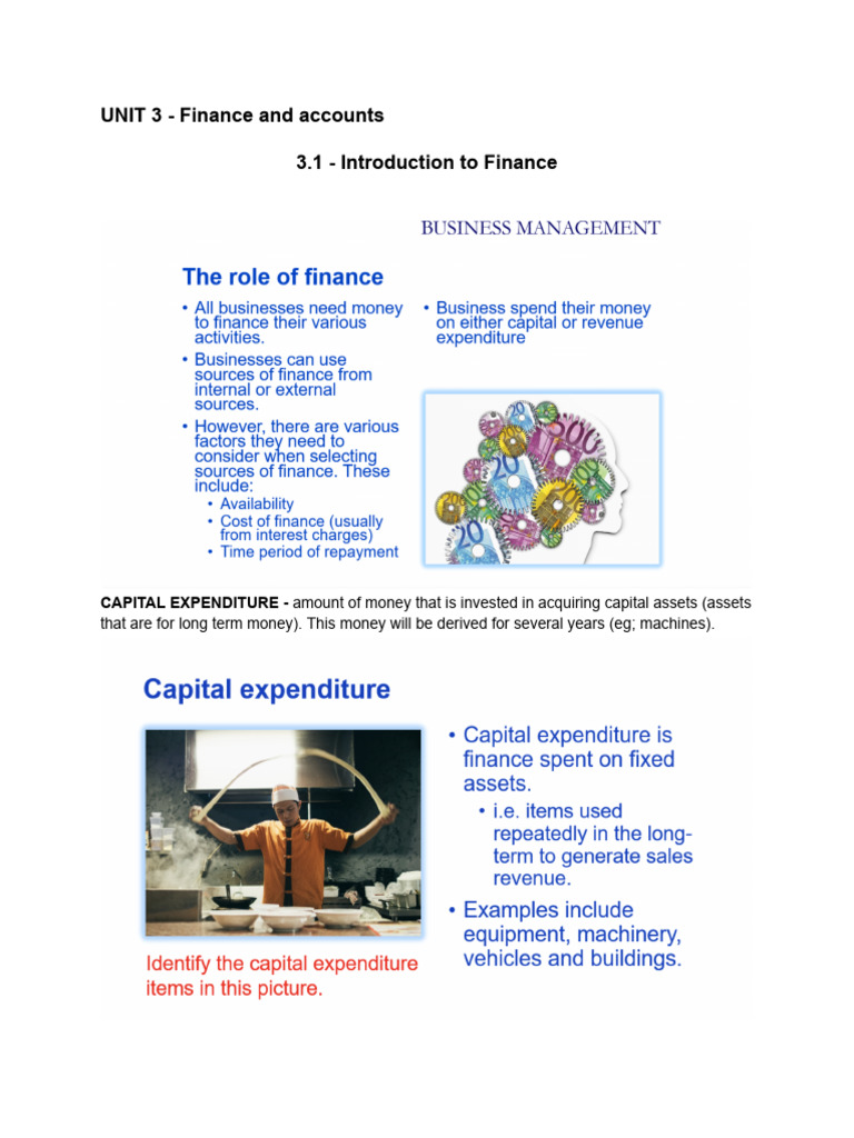 Finance and Accounts Overview | PDF | Stocks | Equity (Finance)