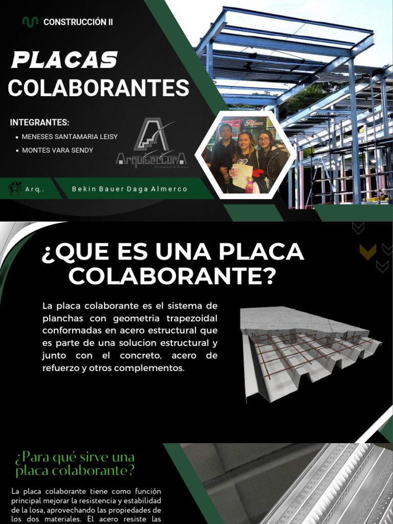 Placas Construccion | PDF | Hormigón | Acero