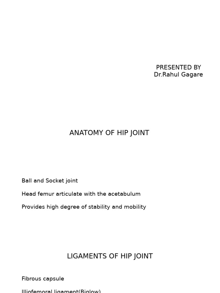 Biomechanics of Hip | PDF | Hip | Skeletal System