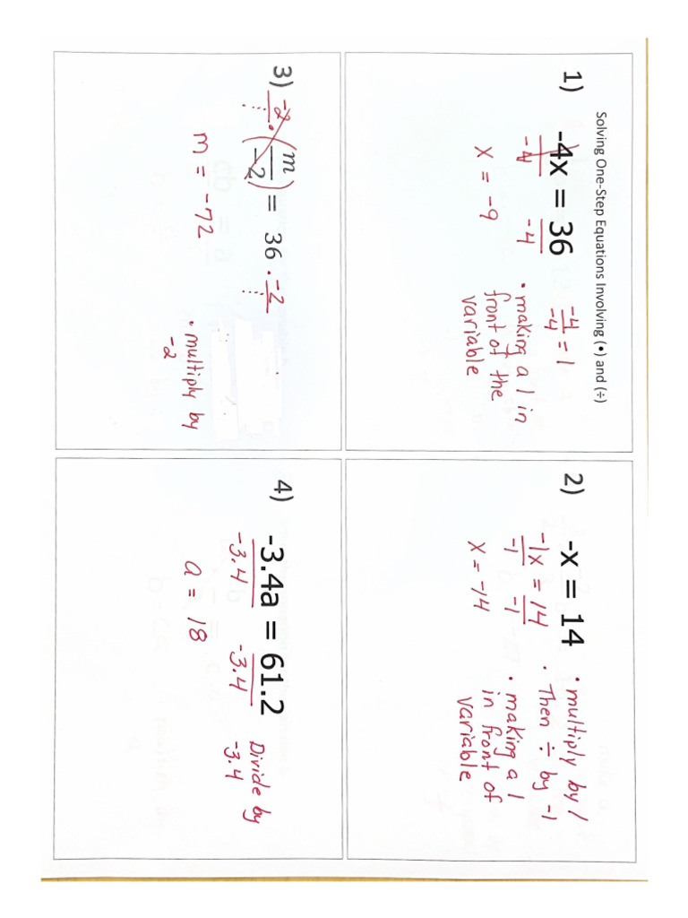 Student Notes Completed | PDF