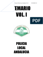 Coet Temario Policia Local Andalucia Vol.i