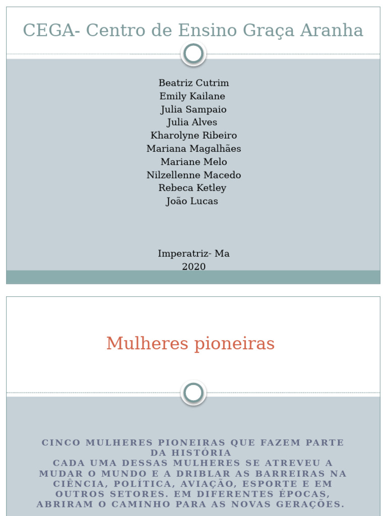 CEGA - Centro de Ensino Graca Aranha II | PDF