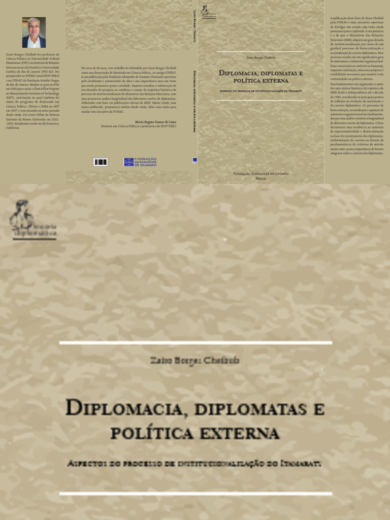 Diplomacia Diplomatas e Politica Externa Aspectos Do Processo de ...