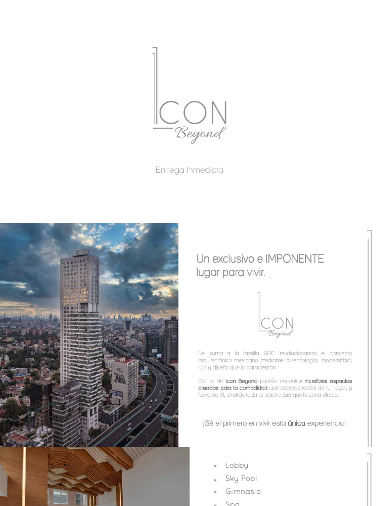 Departamentos de lujo en Icon Beyond | PDF