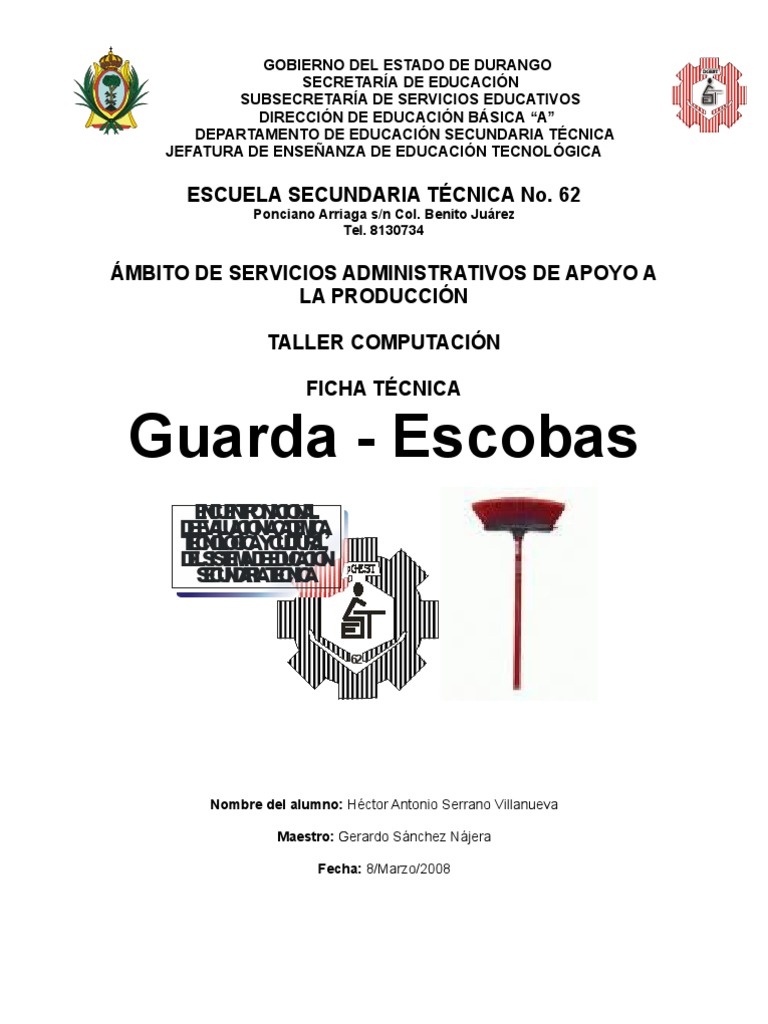 Resolución de Problema Técnico Guarda Escobas Tornillo