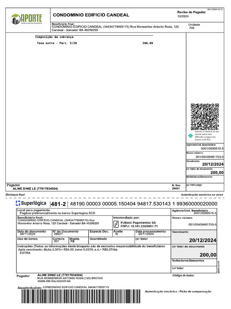 705 Vcto 20 12 2024 TX Extra | PDF