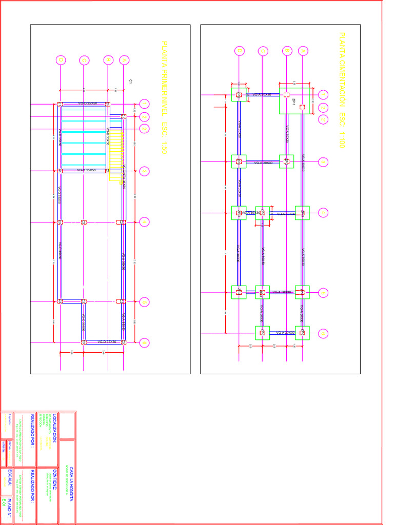 E3-Plantas Estructurales | PDF
