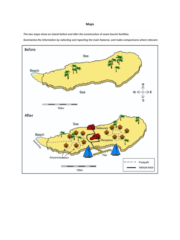 Map Instructions Pdf Gym Linguistics