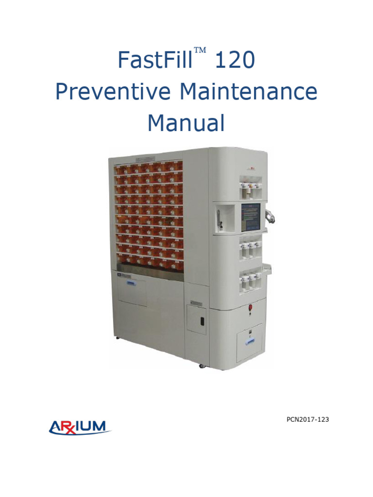 FastFill 120 Preventive Maintenance Guide | PDF | Elevator | Printer ...