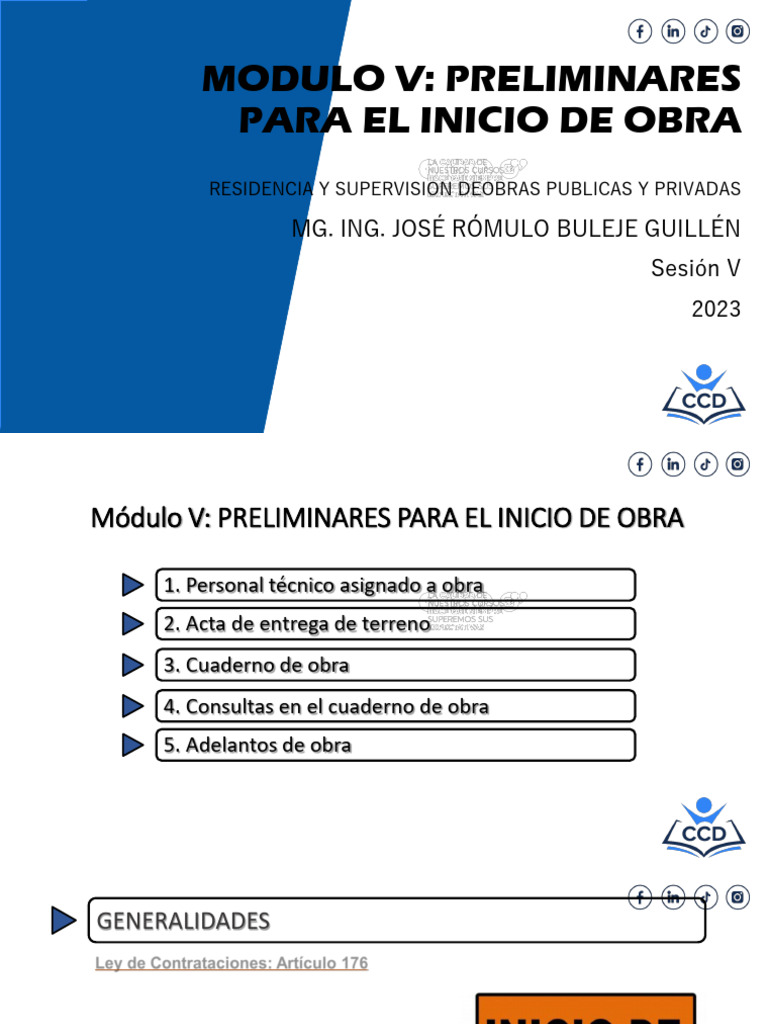 Modulo 5 | PDF | Contratista general | Presupuesto