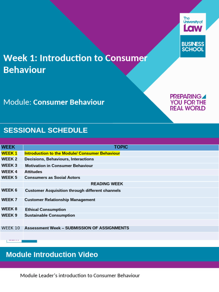 Consumer Behavior Course Guide | PDF | Marketing | Behavior