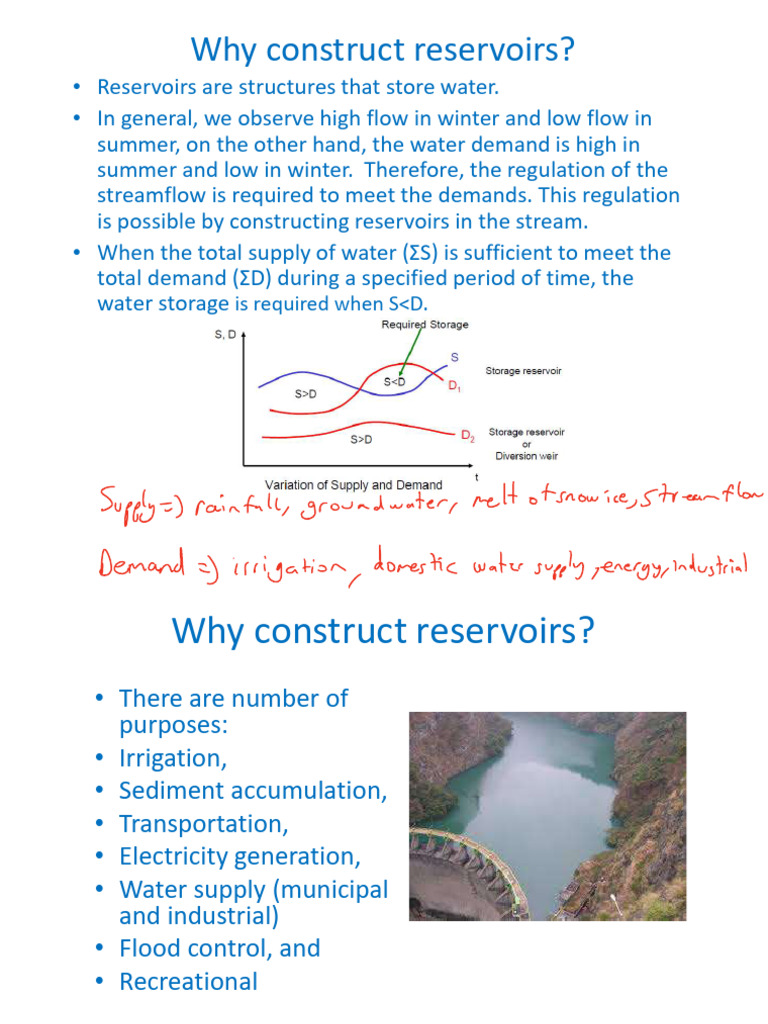 week4 | PDF | Reservoir | Hydrology