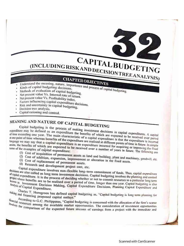 capital budgeting PDF