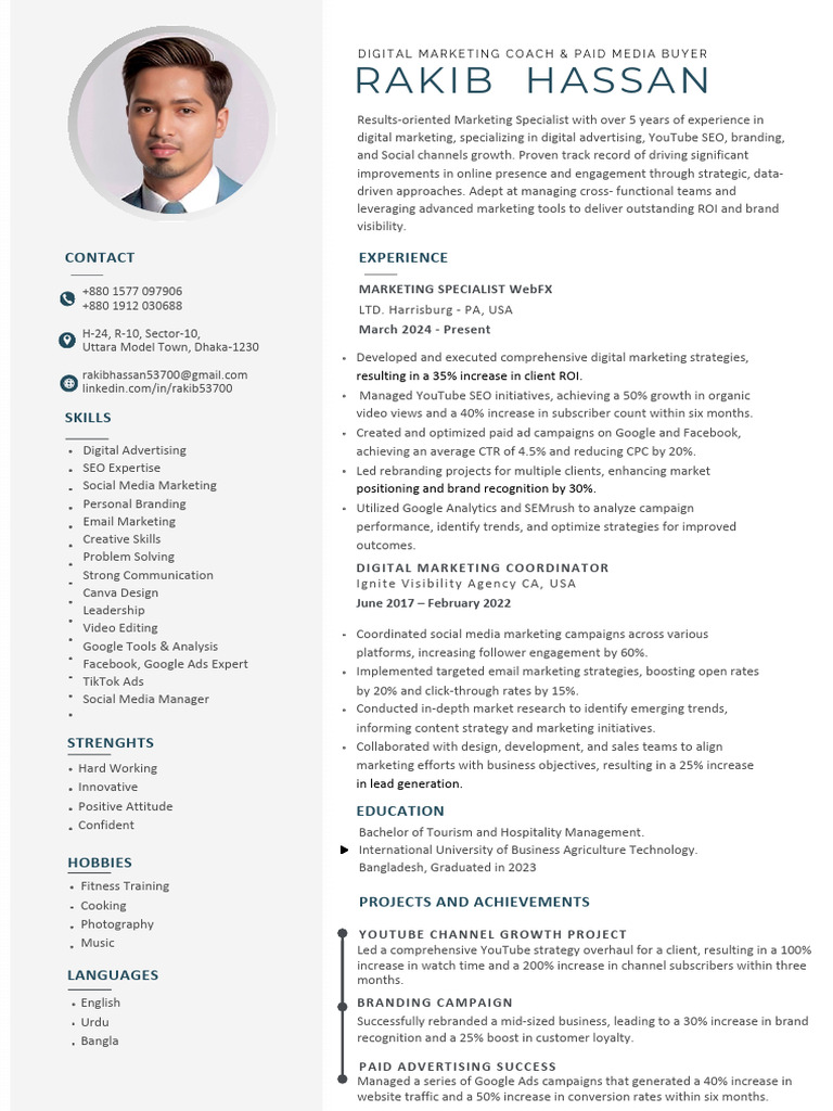 Rakib | PDF | Digital Marketing | Marketing