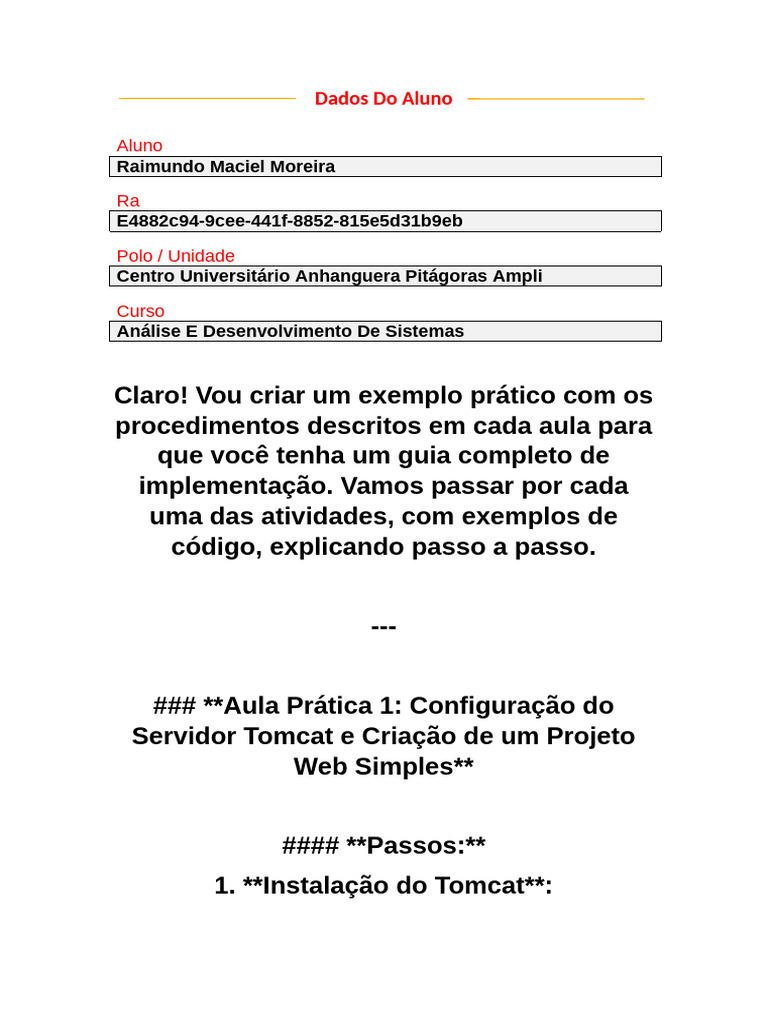 Guia Prático de Programação em Java | PDF | Java (linguagem de ...
