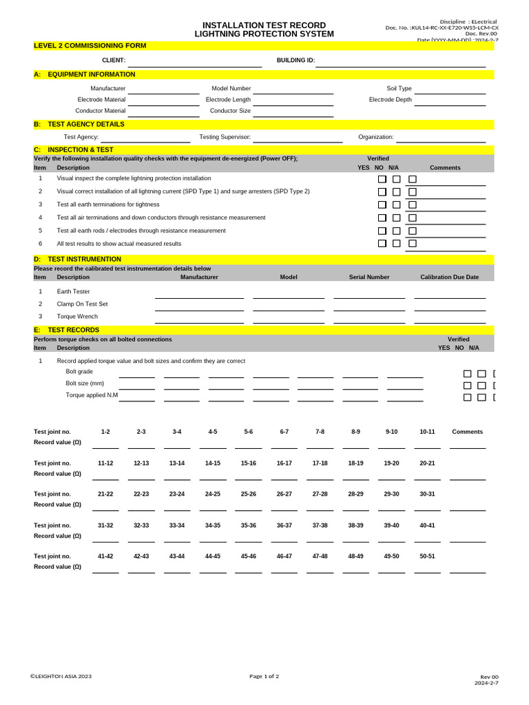 L2 - Lightning Protection System | PDF | Building Engineering ...