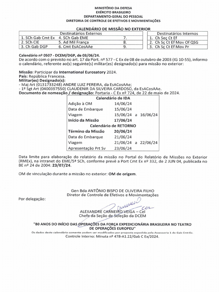 Cal Mis NR 0507-2024 | PDF
